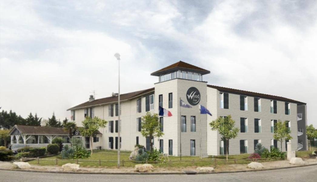 Hotel Wood Inn Bordeaux Aeroport Mérignac المظهر الخارجي الصورة